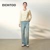 EICHITOO Color Block Long Sleeve Knit Sweater