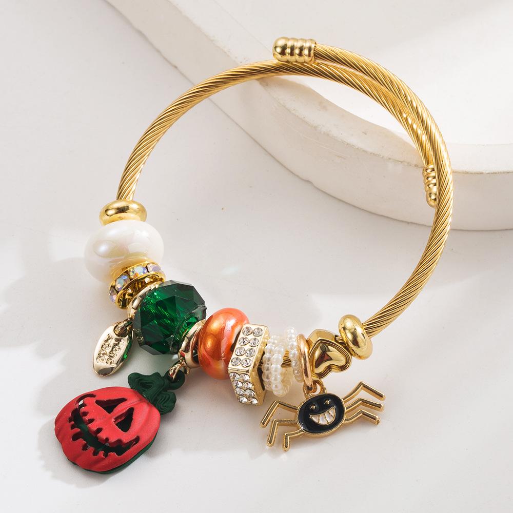 JYL TS Bracelet Women s  Angel Wing Charm Beads Enhances Protection And Grace spider тоскана