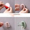 10pcs Three Branch Rotatable Seamless Adhesive Hook Strong Bearing Stick Hook Wall Hanger Bathroom Kitchen Supplies Hooks