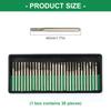 30Pcs Diamond Engraving Bits for Jewelry Stone Glass Carving High Precision Rotary Tool Burr Bit 1/8'' Shank