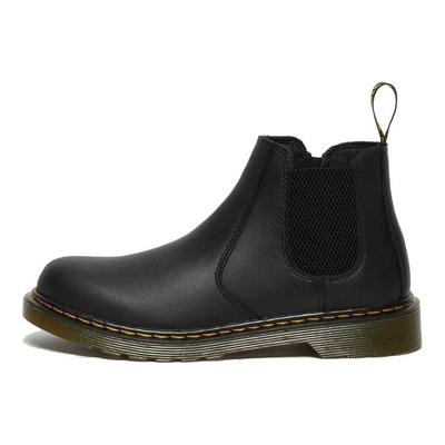 2976 Soft Leather Comfortable Breathable Chelsea Boots Kids Boots Black 21992001