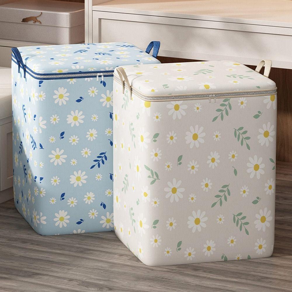 

Non-Woven Closet Quilt Organizer Large Capacity Clothes Moving Bag Quilt Storage Bags Dormitory