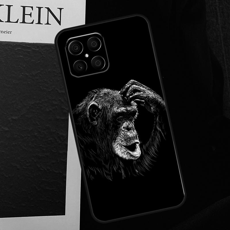 Affe Gorilla Menschenaffe Baby Hülle Für Honor 200 Lite Magic 7 5 6 Pro Honor X9c X9b X9a X8b X8a X8 X9 50 70 90 Hülle