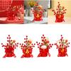 Chinese Lunar New Year Decoration Holiday Feng Shui Artificial Flowers Bouquet