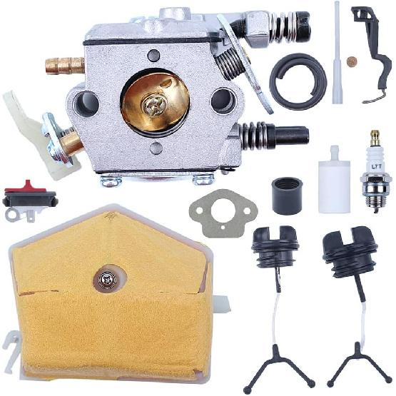 Carburetor Carb Tune Up Kit For Husqvarna 50 51 55 Rancher Chainsaw Replace Carb For Walbro WT 170 1,WT 170, Replace OEM Number For 503281504