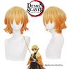 Agatsuma Zenitsu Demon Slayer Perücke Hitzebeständig Kurzes Haar Für Halloween