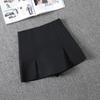 High Waist Black A-Line Skort - Spring/Summer 2022 Fashion Anti-Exposure Versatile Design