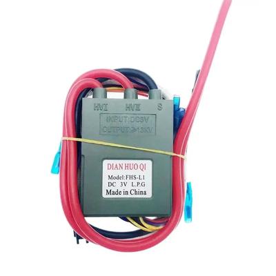 DC 3V Gas Stove Double Ignition with Temperature Control and Display Pulse Igniter 12 Wires
