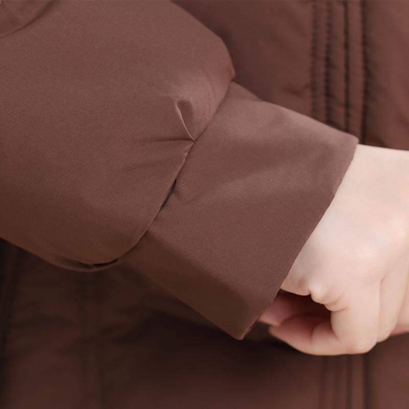 Plus Size XL-5XL Middle Age Women Long Coats Winter Parkas Hooded Thick Warm Elegant Women's Jackets