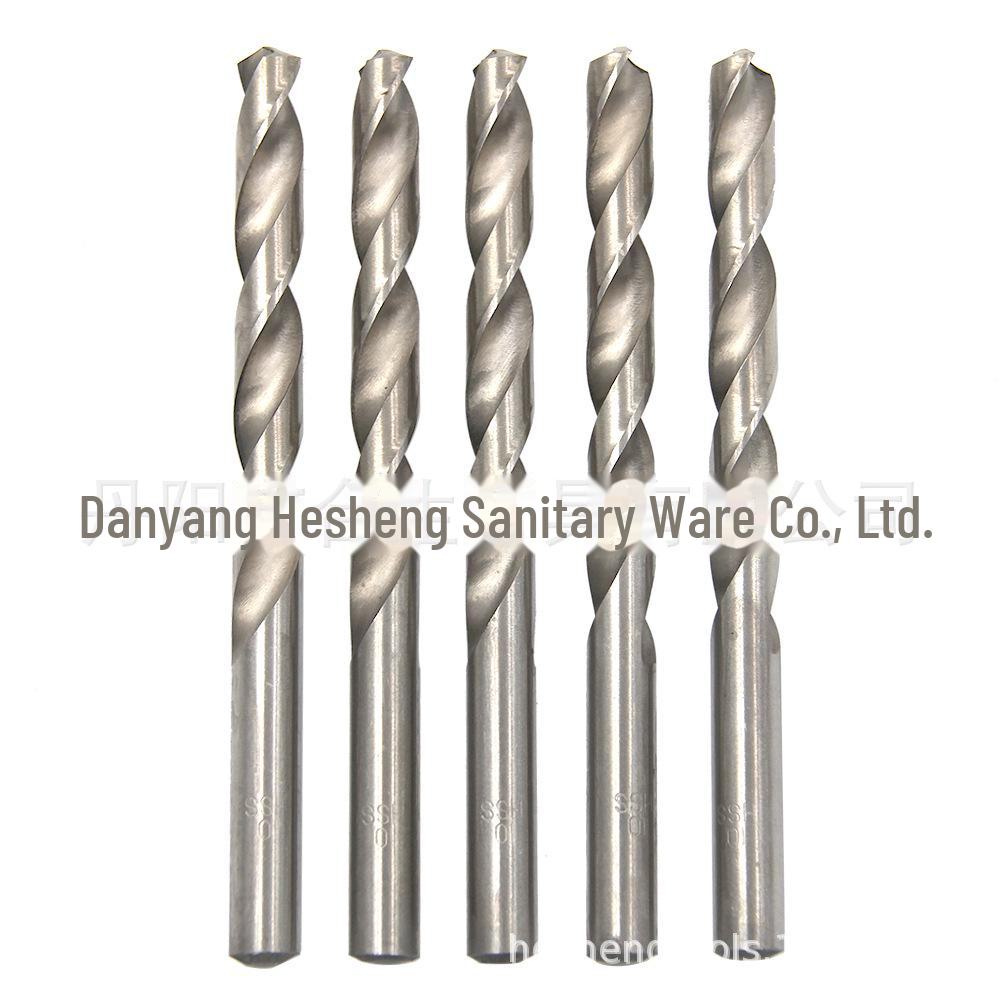 10-Piece High-Speed Steel Twist Drill & 5-Piece Hand Drill Bit Set