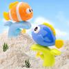 Cartoon Fish Water Squirter for Kids Manual Squeeze Toy for Pool Beach Outdoor Play Safe Fun Summer Bath Gift for Boys Girls