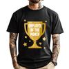 Employee Of The Month Black Graphic Tees Vintage T Shirts T Shirt for Men EU SIZE Casual