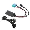 6+8 Pin Bluetooth AUX IN Adapter Hands Free Microphone Replacement for Fiat Bravo for VISTEON Radio Since 2007