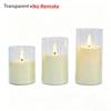 LED Lights Electronic Candles LED Candle Decorations Acrylic Candles Complete set of Remote Control Timers Christmas and Wedding