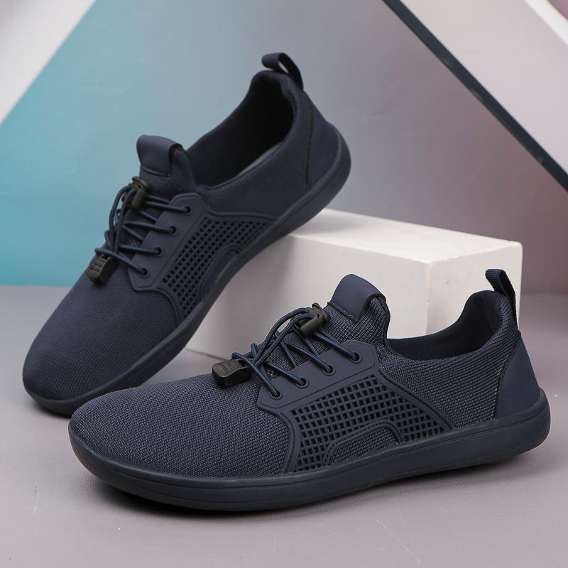 Men's and Women's Fitness Shoes Wide Feet Spring and Summer Barefoot Sports Shoes Wide Version Simple Running Shoes for Men