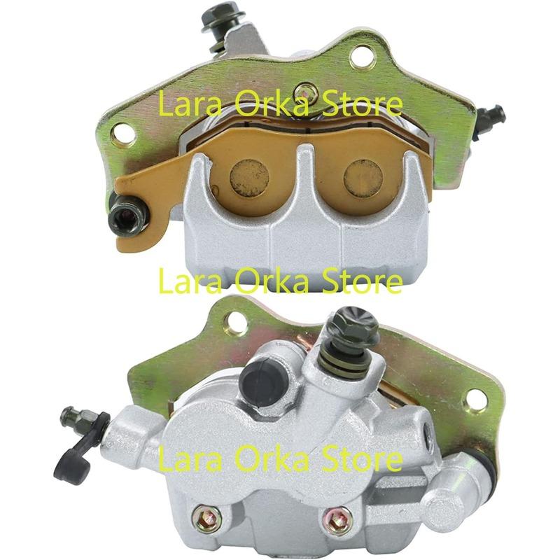 Front Left and Right Brake Calipers with Pads Replacement for Kawasaki Teryx 800 KRF800 2014-2019 43080-0128 43080-0129