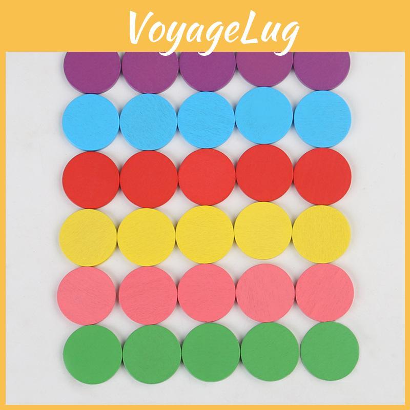 And Shape Wooden Color Recognition Memory Puzzle Toy For Kids Educational Early