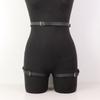 Punk Leather Thigh Harness Belt,Women Punk Belts PU Leather for Women, Waist Leg Garter for Party, Nightclub