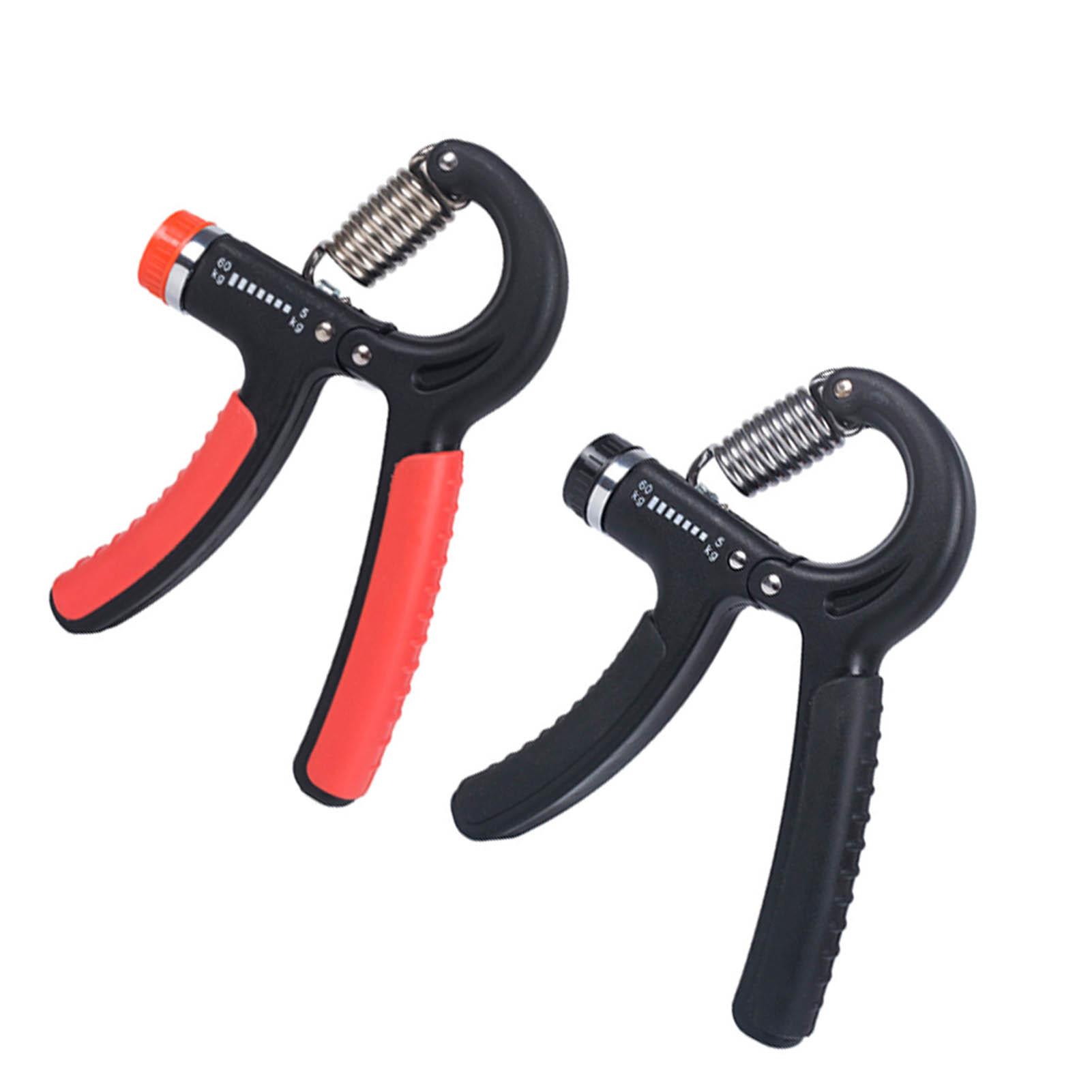 

2 шт. Регулируемый тяжелый захват для запястья мышц реабилитационный тренировочный эспандер захваты для пальцев