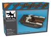 Black Dog Water Buffalo Accessory Set 2 Plastic Model Parts HAUT35298 1/35 LVT-4 No. (for Italeri)