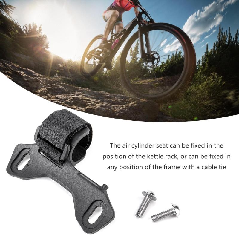 Bike Pump Holder Hook Strap Fixation Bicycles Inflator Accessories for Safe and Steady Cycling