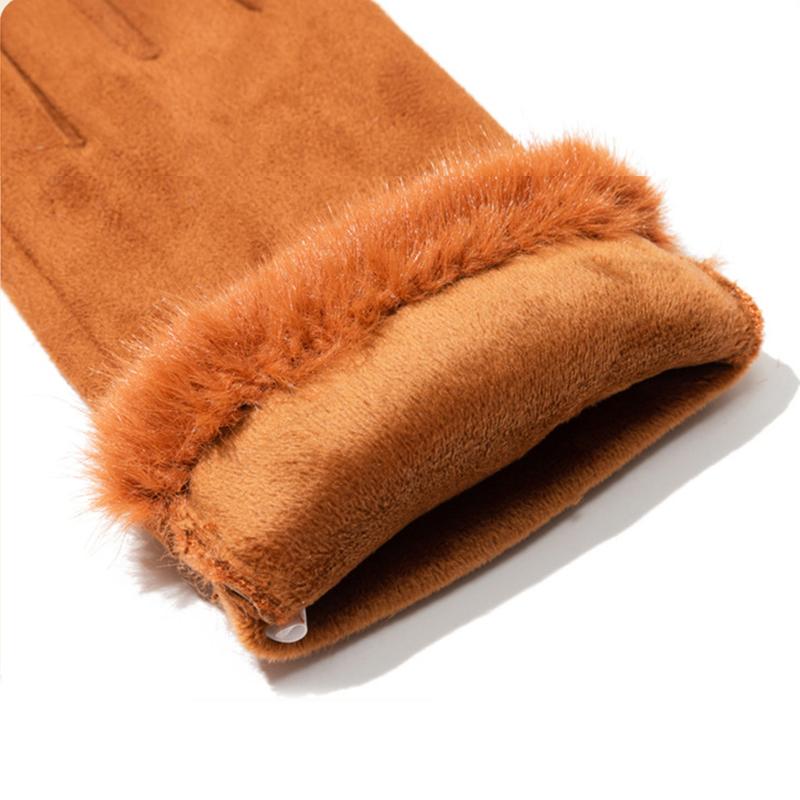 Women's Gloves Autumn Cycling Winter Warm Non-Slip Female Sports Touchscreen Fishing Gloves Windproof Motorcycle Ski Mittens