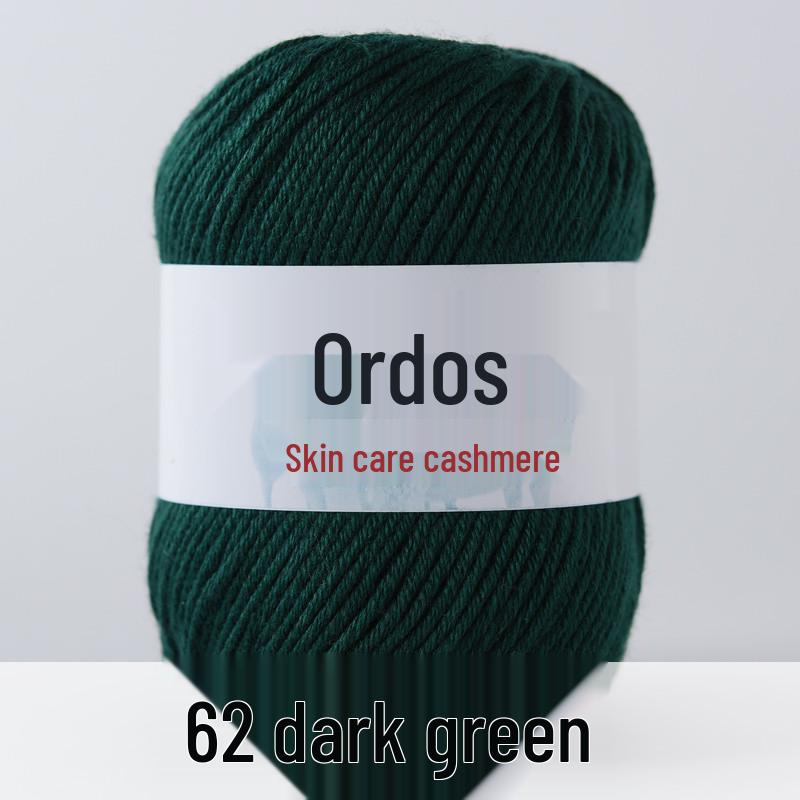 Genuine Baby Cashmere Yarn: Hand-Knitted Scarf for Infants & Toddlers, Medium Thick Milk Cotton for Crochet.