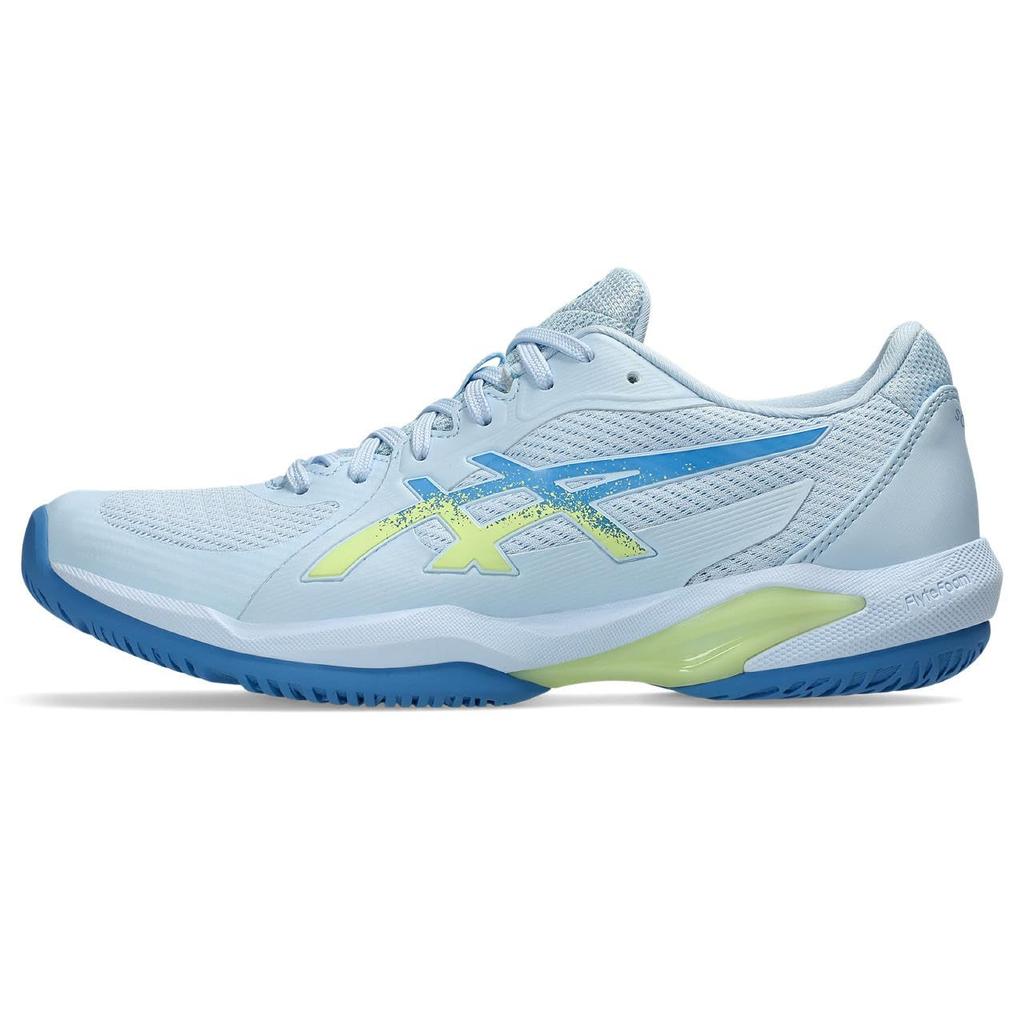 ASICS SOLUTION SWIFT FF 2 Tennis Size 400 Size cm Shoes, 1042A265, Women's, (Light Blue/Huddle Yellow), E, 22.5