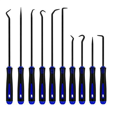 Pick Tool Set 10-Piece Maintenance Pick Tools Kit Maintenance Hook Kit for Automotive Mechanic Workshop Home Outdoor Industry
