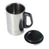Travel Lid Thermal Double Walled Stainless Steel Coffee Mug Water Bottle Vacuum Flask Tea Cup