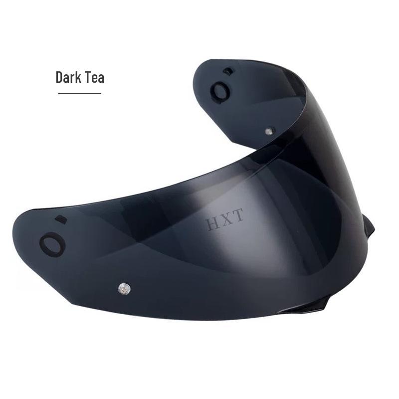 Universal Photochromic Anti-Fog Visor Sticker for HJC I91/i90 Helmets, Day-Night Electroplated HJ-33 Lens