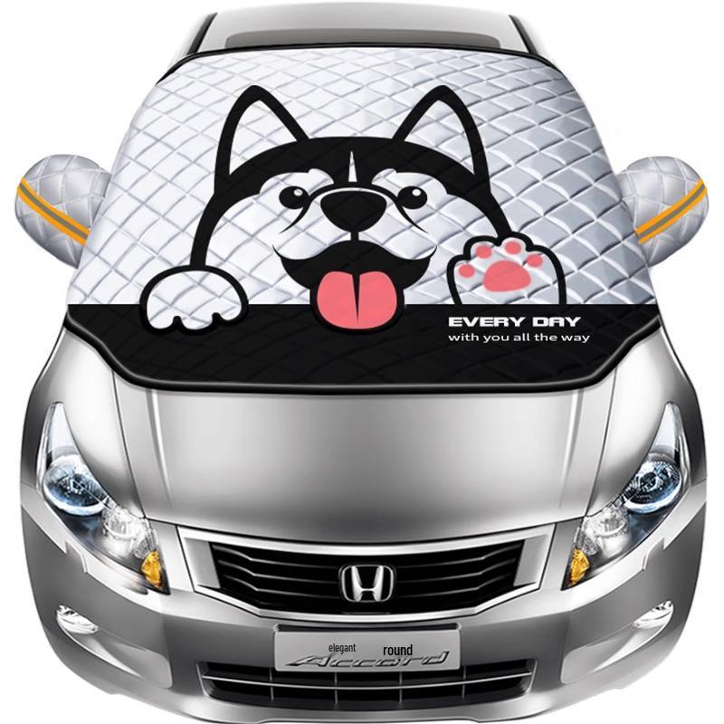 Compact Car Windshield Sunshade and Heat Insulation Visor