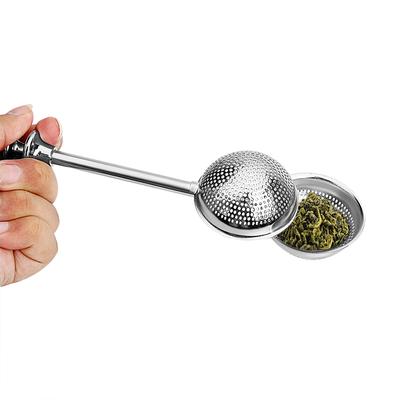 Tea Strainer Ball Reusable Adjustable Stainless Steel Teapot Tea Infuser Filter Spice Tea Tool Accessories