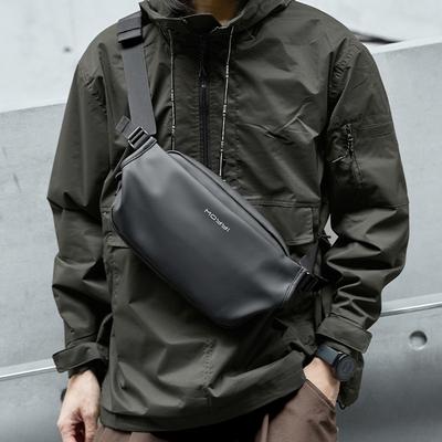Pánská náprsní taška, crossbody taška, pánský sportovní malý batoh, malá crossbody taška, moderní pánská ledvinka, taška přes jedno rameno, taška přes rameno