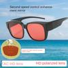 Polarized Women  Men  Photochromic Sunglasses Sunshade Eyewear UV Protection Big Frame Glasses Fashion Classic Outdoor Travel Glasses
