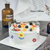 1 Roll 10M Cake Wrapping Tape Film Flower Transparent Cake Collar Chocolate Candy Baking Cake Decorating Tool
