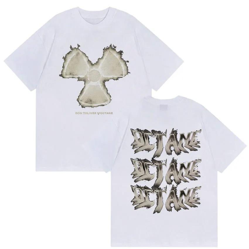 Rapper Don Toliver Octane Album 2026 Merch T Shirt Unisex Gothic Vintage Cotton T-shirts Hip Hop Loose Clothing T-shirt