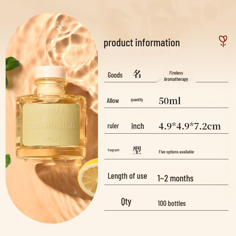 Newcomer Special: Rattan Reed Diffuser - Long-Lasting Indoor Fragrance for Toilet & Bedroom