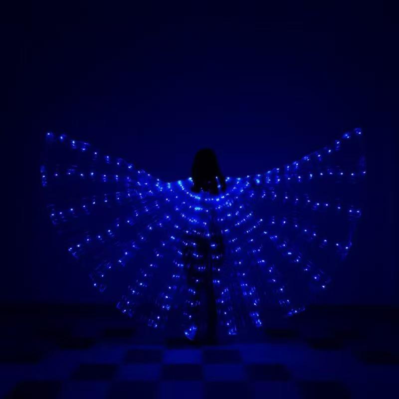 Pasaku LED 360° Spilgtas Deju Spārni