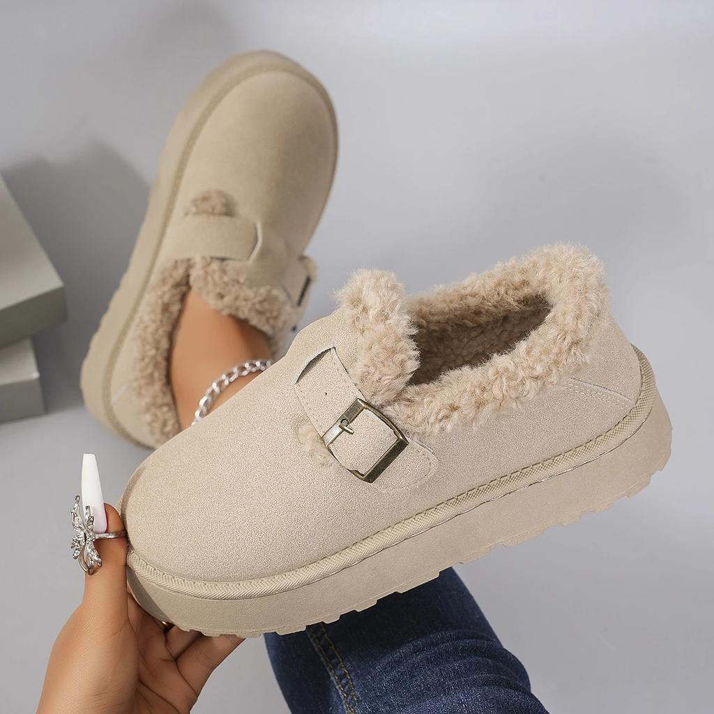 Fashion Women Boots Spring and Autumn Winter Shallow Round Toe Boots Hot Lightweight Comfortable Platform Boots Casual Shoes for Women