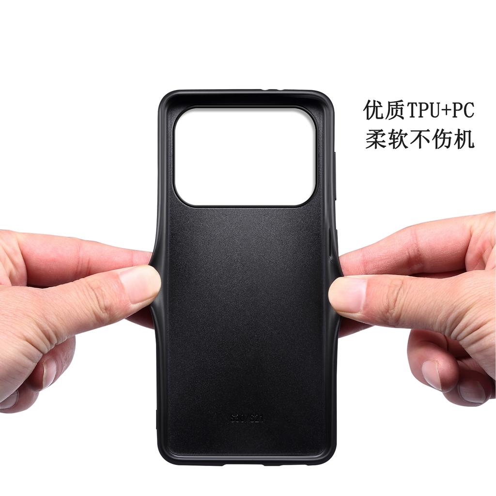 EUCAGR For iPhone 17Air 17Pro Max Luxury PU Leather Phone Back Case Cover for iPhone 17 17Air 17 Pro Max Shockproof Bumper Coque