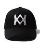 SUIBOM Signature Big Logo Embroidered Ball Cap Black
