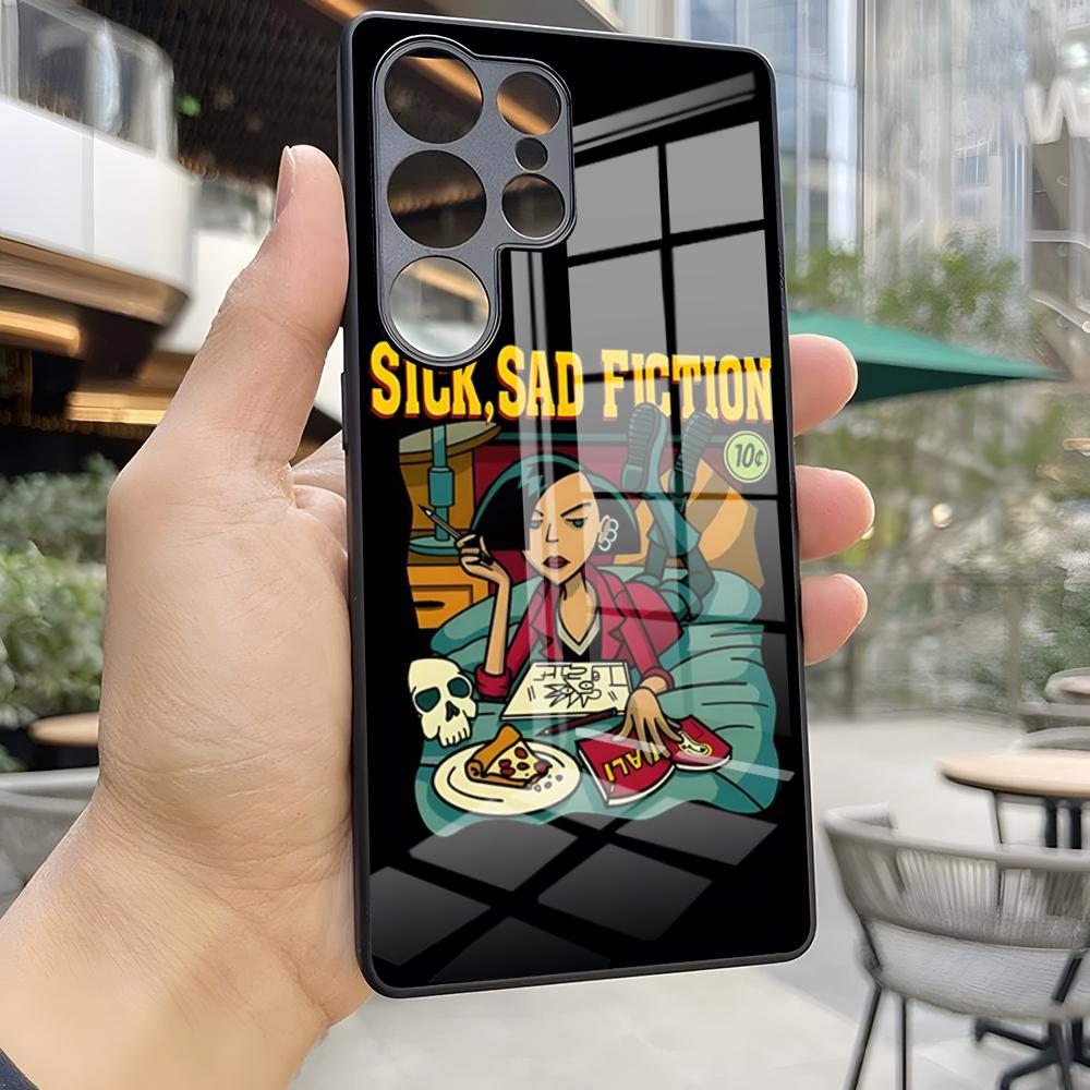 

Чехол для телефона с Дариями из аниме для S25 Ultra Samsung S26 S24 Fe S22 S20 S23 21 Plus A54 A34 A53 A16 Стеклянная крышка Samsung a34 5g