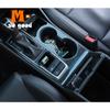 Für Hyundai Tucson 2015 2016 2017 2018 Zubehör ABS Innen Wasser Tasse Halter Getriebe Shift Panel Rahmen Abdeckung Trim Aufkleber