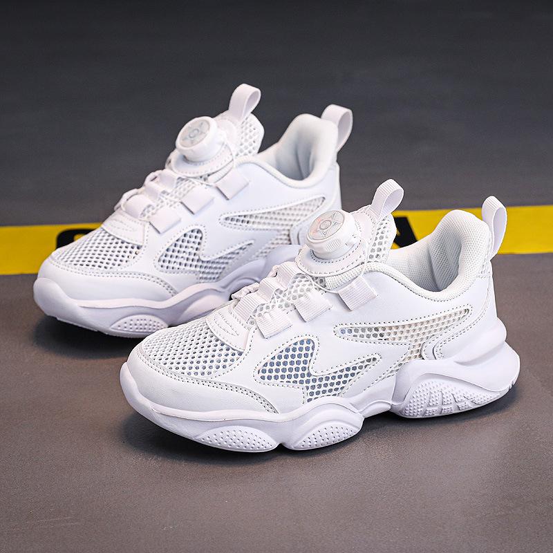 Lightweight Children's Non-Slip Mesh Running Shoes for Spring and Autumn