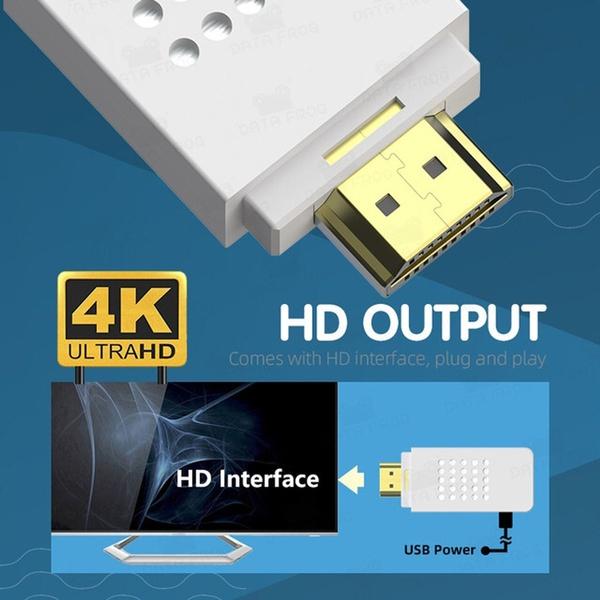 Y2 Fit 4K Console di gioco Stick Retro Console somatosensoriale integrata Giochi NES Console per videogiochi wireless 2.4G scaricabile