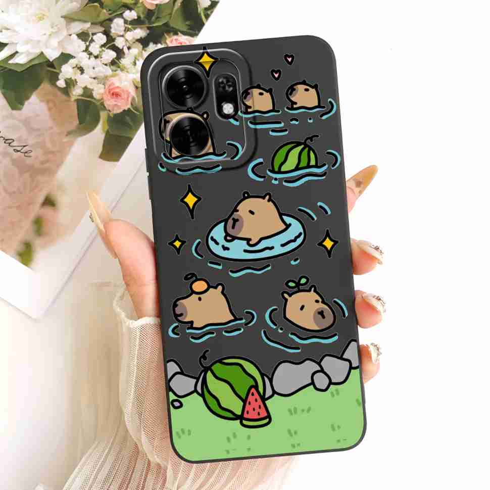 For Honor X6d X6D 5G Case LNA-NX1 Cartoon Panda Rabbit Silicone Back Cover For Honor Play 60A 60a 5G NLA-AN00 Bumper Cases Capa