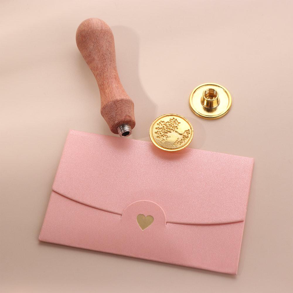 8/10/12Pcs Creative Lacquer Seal Head Stamps Set Enamelled Seal Heads  Invitations Cards Envelopes