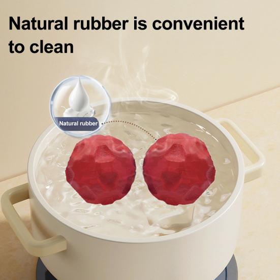 Treat Dispensing Ball Toy Interactive Puzzle Slow Feeder for Large Dogs Rubber Ball Dog Chew Toy for Aggressive Chewers