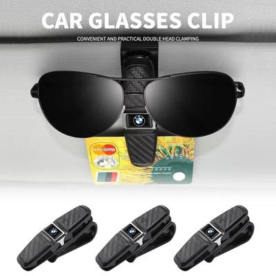 Car Sunglasses Frame Carbon Fiber Bills Glasses Clip For BMW G30 G32 G01 G02 G05 G06 G07 G26 G23 G22 F40 F20 G08 G16 G15
